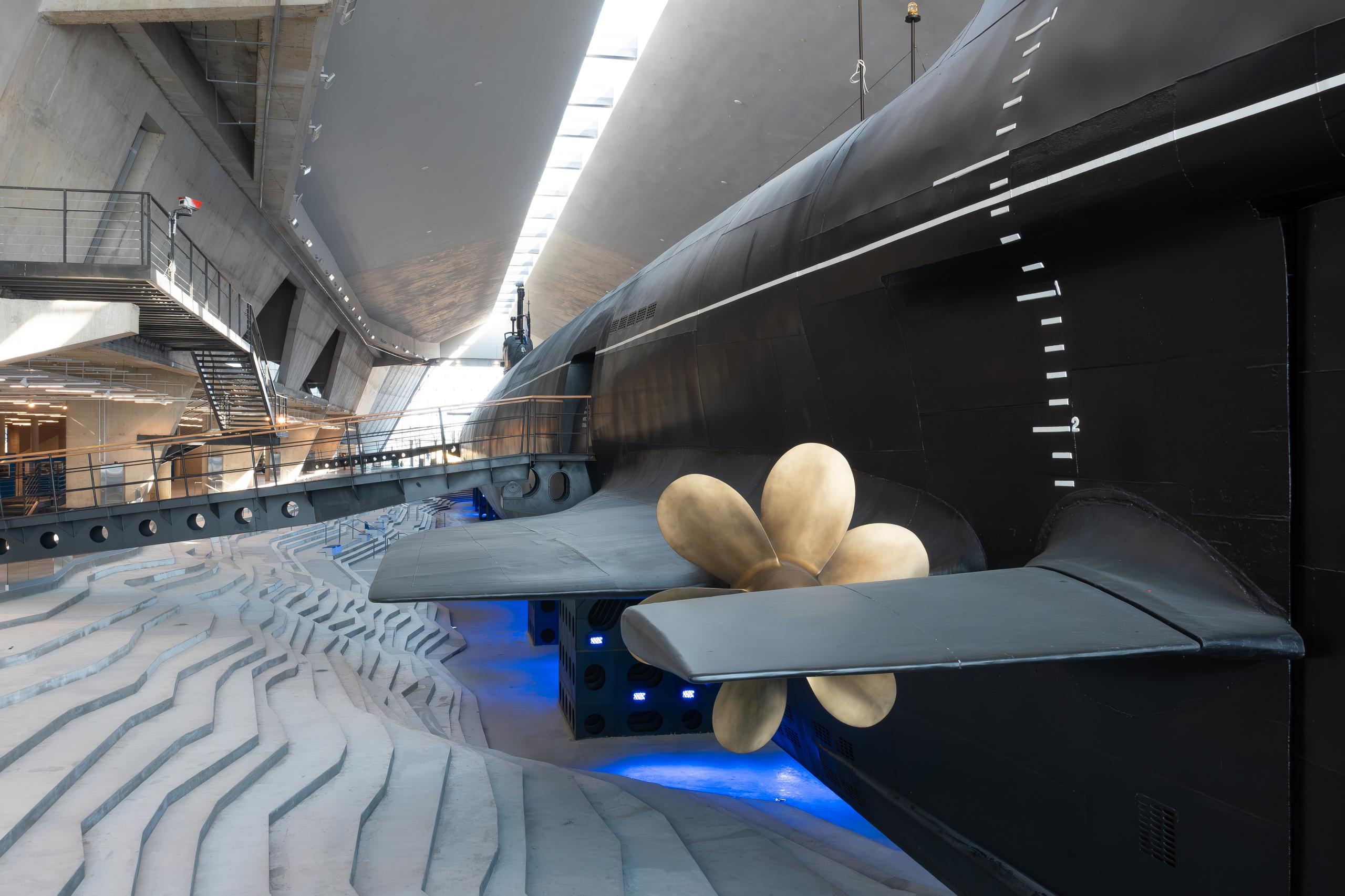 K-3 submarine as an exhibit